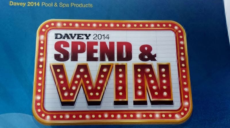 Davey 2014 Spend and Win Competition